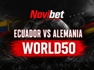 Apuesta en Ecuador vs Alemania con el Código Exclusivo de Novibet