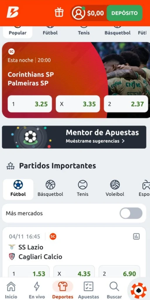 Hacer apuestas en Betano es muy fácil. Ofrece más de 30 deportes cada día.
