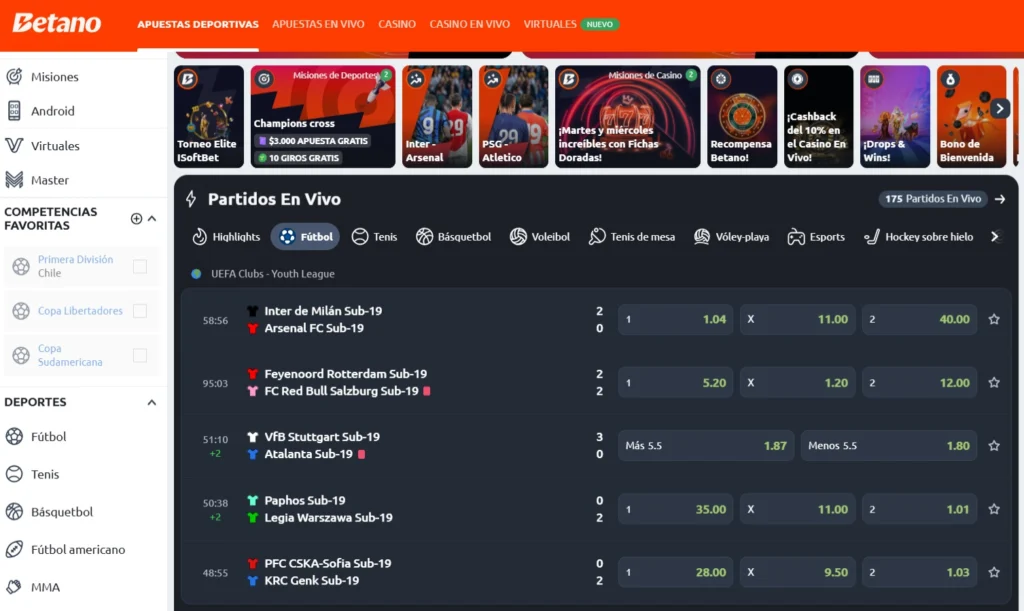 Apostar en Betano es muy fácil, más con el código promocional