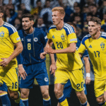 El gol de Gyökeres no bastó: Suecia empató ante Bosnia por UEFA Nations League en el adiós de Džeko